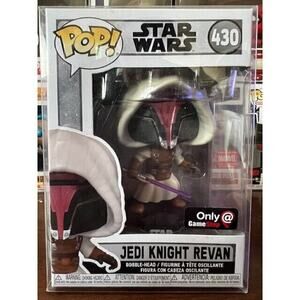 Funko Pop! Star Wars Jedi Knight Revan #430 Only At GameStop Exclusive, In Box
